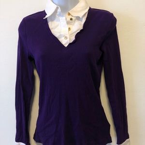 Ralph Lauren knit shirt with collar